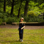 Kung fu students celebrate at our park demo 2024