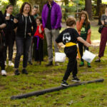 Kung fu students celebrate at our park demo 2024